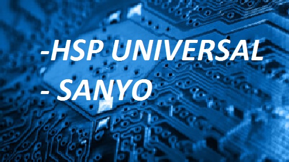 ALL HSP-SANYO SPARE PARTS LIST